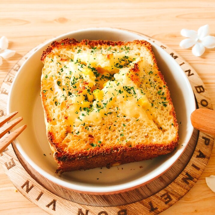 写真映え！チーズフォンデュ☆トースト
